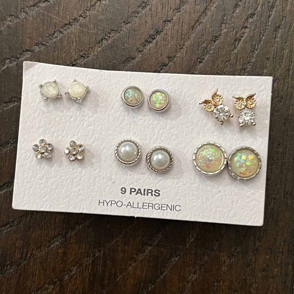 Multi Style Earring set